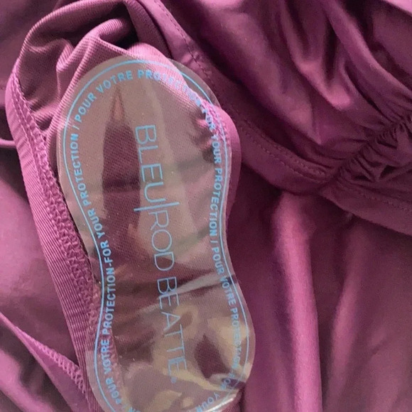 Bleu Rod Beattie Cherry Wine Tankini Swimsuit Set - Picture 8 of 10